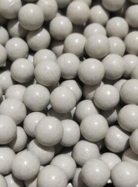 极速白色加重磁力泥丸泥球弹珠z8mm91012毫米弹弓练靶弓粮