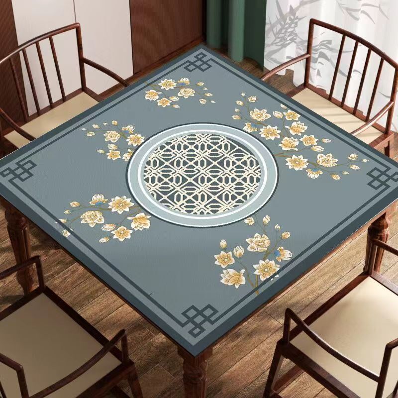 极速麻雀桌布麻将机专用棋u牌桌布垫打扑克牌加厚静音机麻毯子防