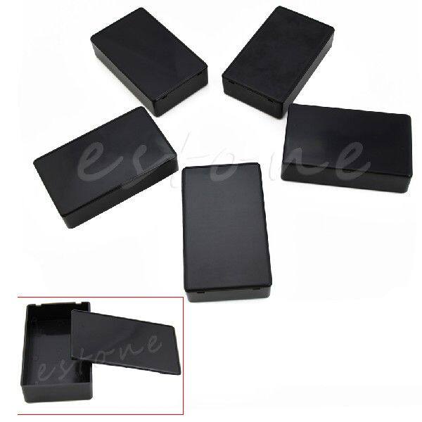 极速5 Pcs 100x60x25mmr DIY Plastic Electronic Project Box