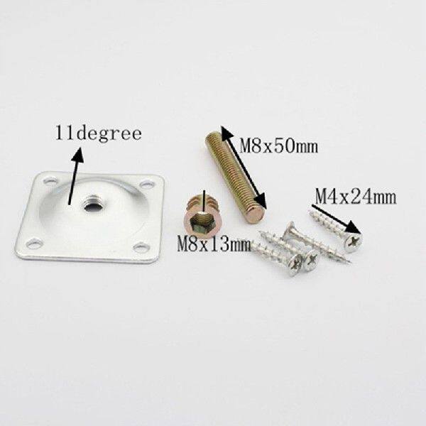 极速1SET Table Leg Furniture HardwaFre Mounting Plate Sofa L