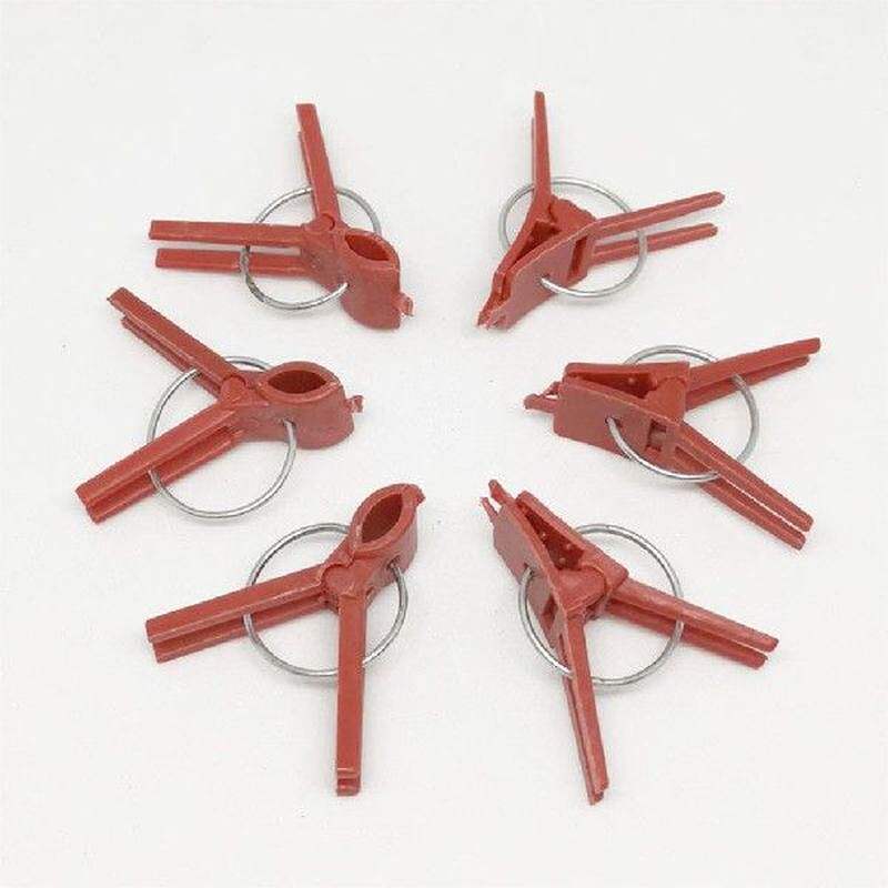极速50pcs Vegetable Grafting Clamp CucumLber Clip Watermelon