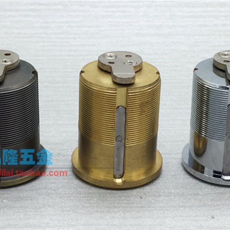 新品超B级d美式螺纹锁芯别墅实木门锁芯大拉手锁芯 门锁配件 防盗