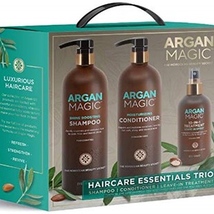 速发ARGAN MAGIC Hair Care EssenAtials Trio - Shine Boosting