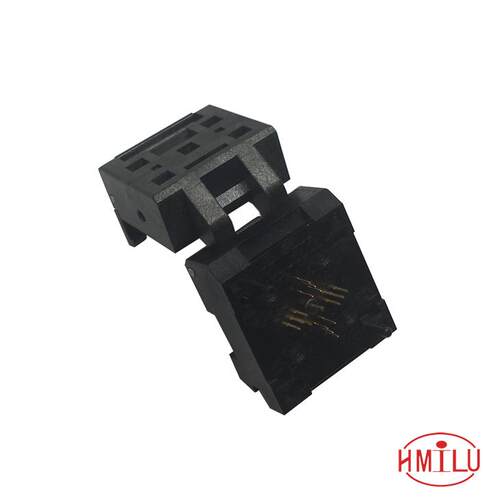 新品QFN-16-0.5老化座烧录座tQFN26清空座 IC550-0164-005G QFN s