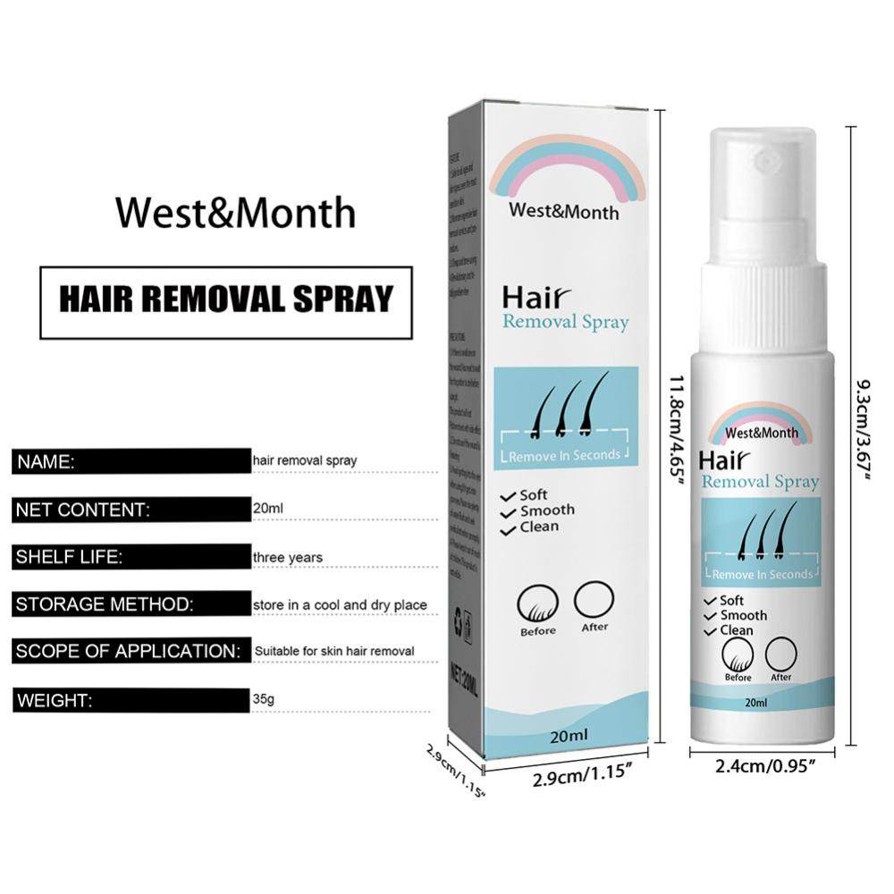 极速20ml Hair Removal Spray For Women RemoveO In Seconds Arm