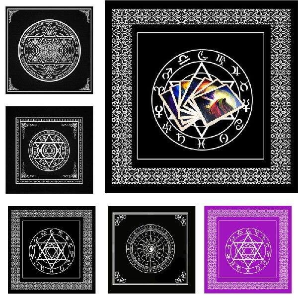极速Board Game Tablepcloth Square Divination Astrology Suppl
