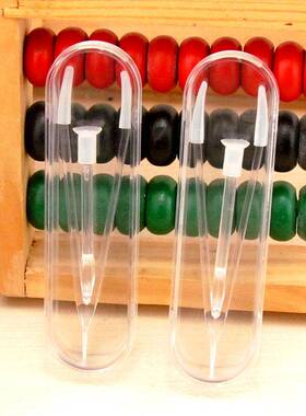 极速1Set largge long tweezers contact lens clip suction stic