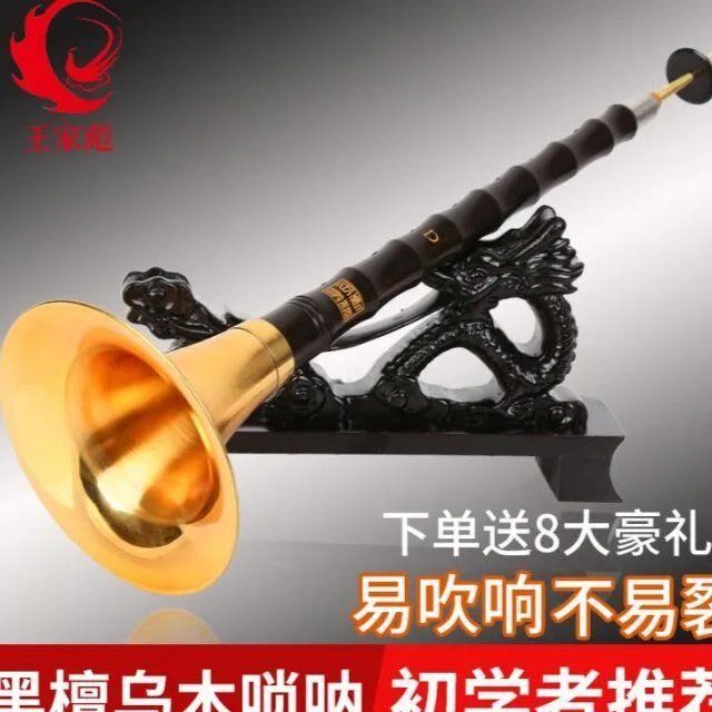 极速大f调唢呐唢呐哨片中号吹唢呐唢呐曲谱唢P呐初学者唢呐哨子乌