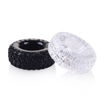 极速2 pcs/set  Tire Type Silxicone Delay Ejaculation Cock Ri
