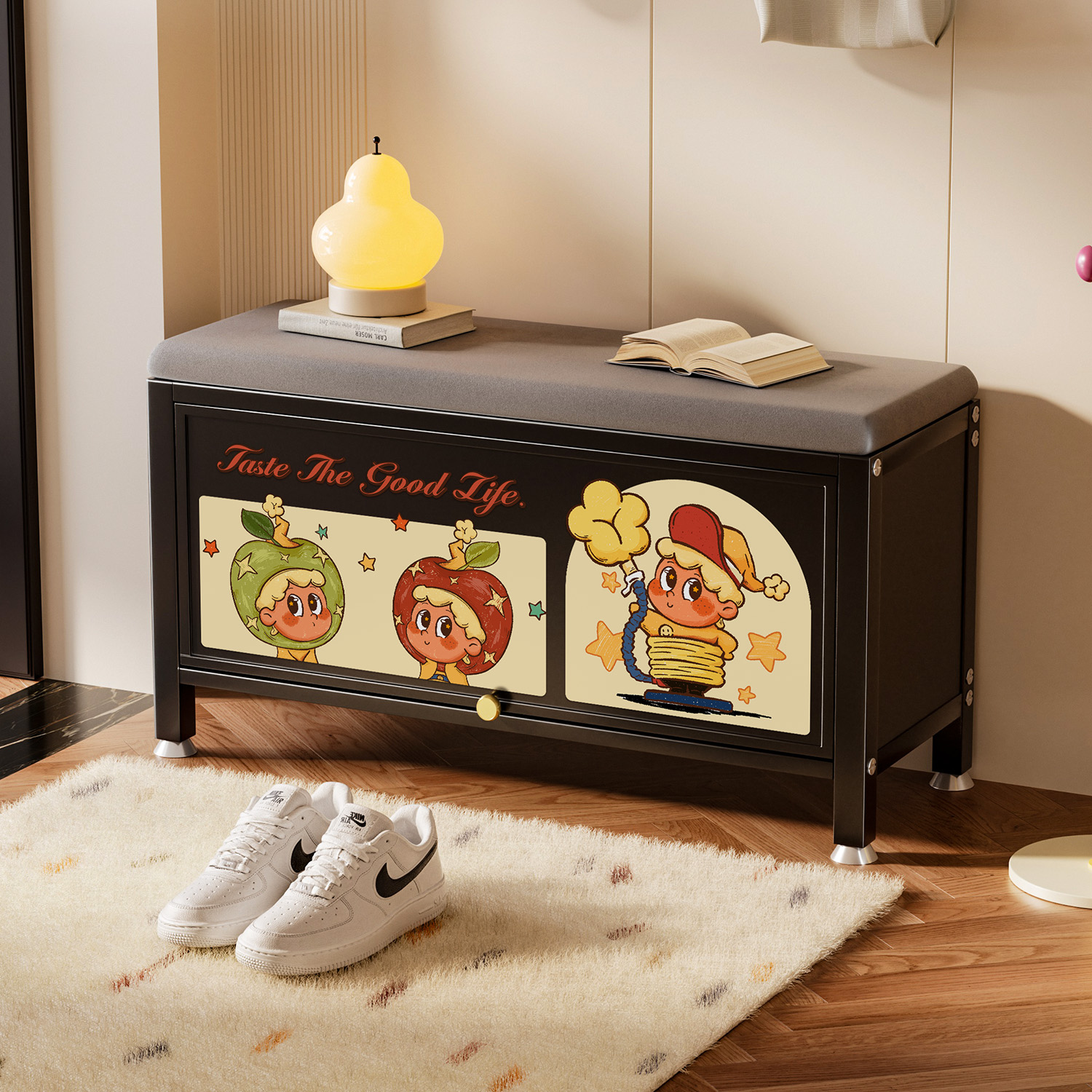 【天猫热销T0P1】星星人换鞋凳