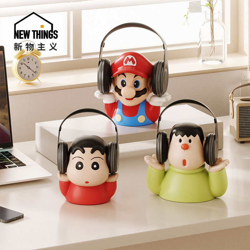 【电竞房间装饰】卡通耳机架摆件