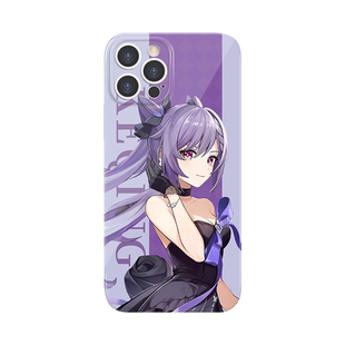 一加ace3刻晴手机壳苹果17华为vivo原神iPhone16promax小米15pro联名OPPO周边一加ace5动漫二次元1+ace6t适用