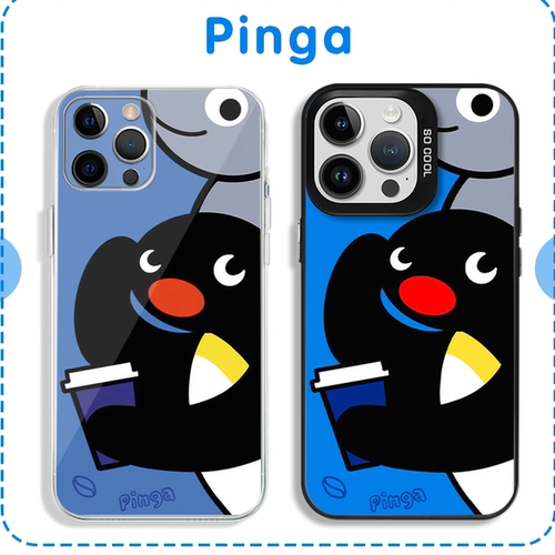 pingu企鹅联名周边高透软壳