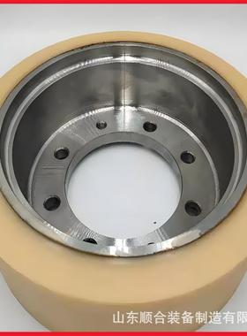 DQ380.5型聚氨酯承重轮单轨吊包胶摩擦轮矿用单轨吊驱动轮