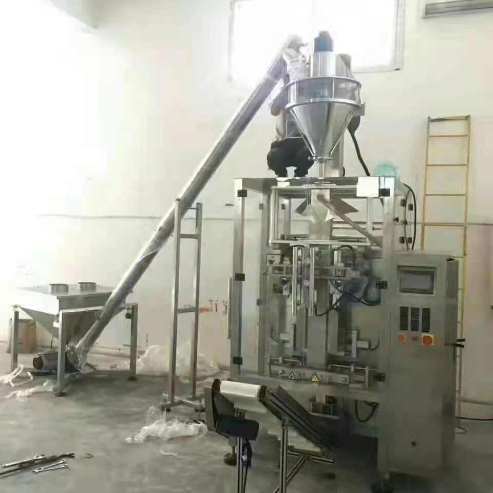 博友玻璃粉石膏粉重钙粉煤灰粉石灰粉包装机粉末定量包装生产设备