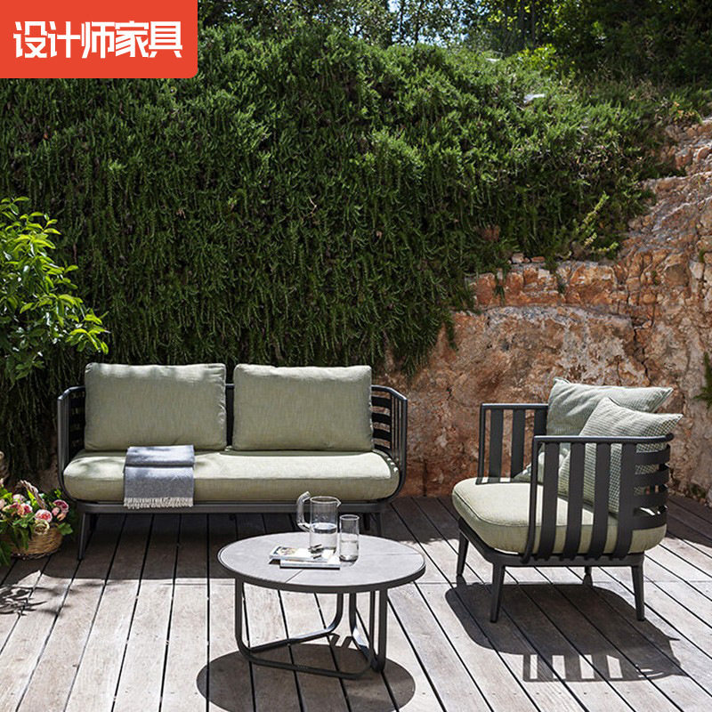 北欧户外沙发阳台庭院藤椅三件套组合现代休闲露天露台茶几铝合金,电子元器件市场,电线扎带/束线带,淘宝优惠券,粉丝福利购,淘宝优惠卷