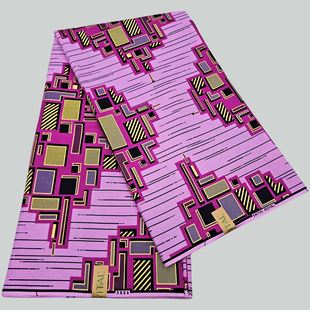 Ankara wax fabric非洲蜡染布棉软24S金粉蜡布 golden African