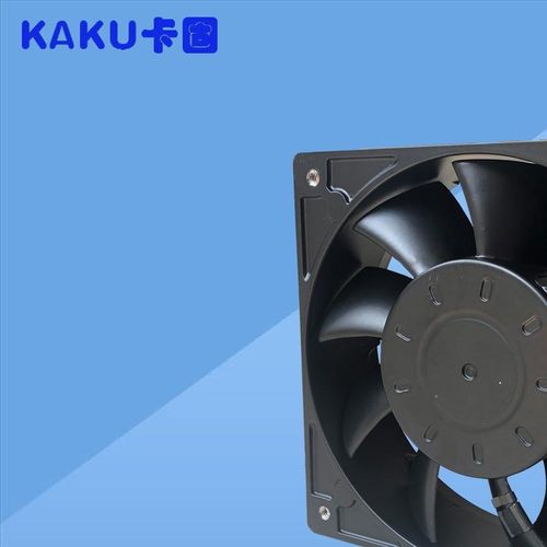 KA1238X-3200D24BL机柜24V防尘防水金属9叶耐高温