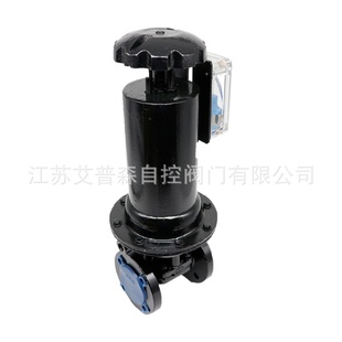 乙丙橡胶隔膜阀 气动衬胶耐腐蚀元 EG6B41J 10英标常闭式