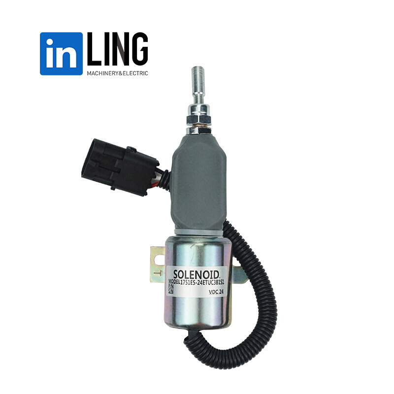 熄火电磁阀停车开关电磁铁发电机配件 1751ES-24ETUC3B1S1