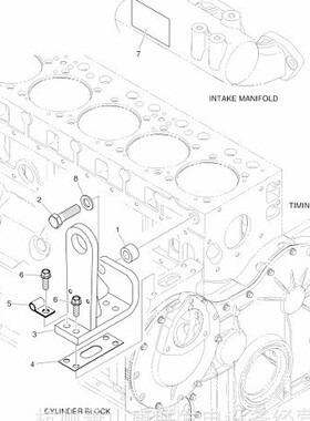 120106-00180六角螺栓L136T斗山