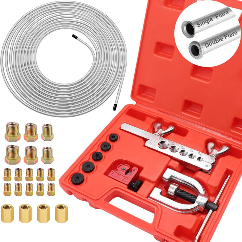 CT-2032D翻边铜管扩孔器 批发喇叭口胀管器 3/16汽修刹车管铆管器