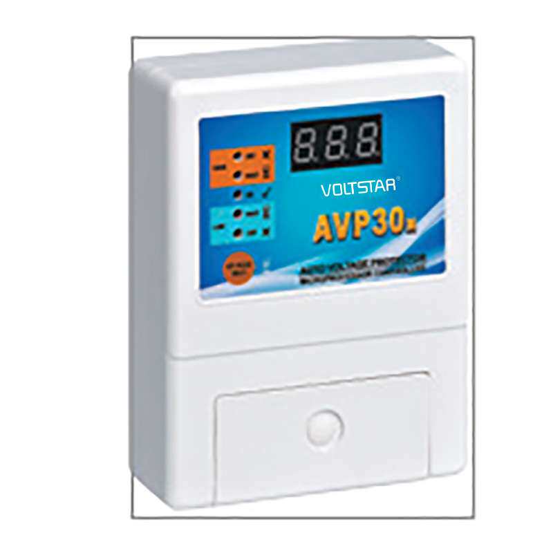 自动电压保护器数示30A过欠电压保护器auto voltage protector