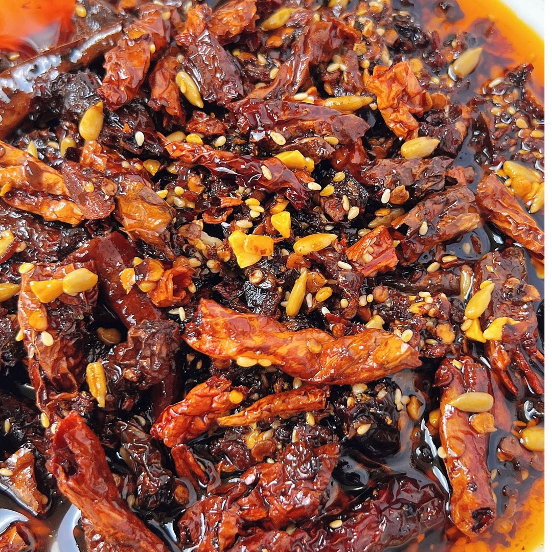 黔翁之味贵州水城羊肉粉油辣椒