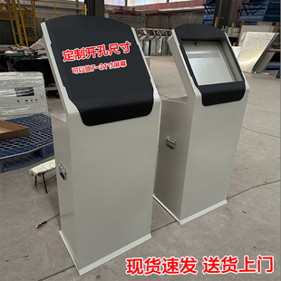 配电柜plc触摸屏控制电柜电气操作台斜面配电箱查询机琴式操作台