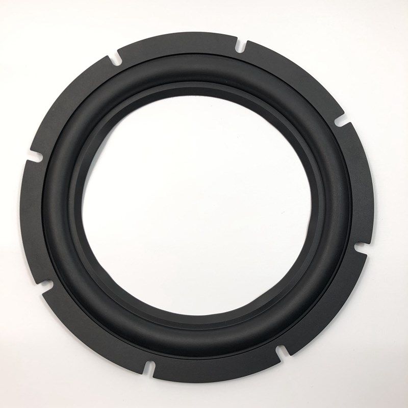 10寸低音炮重低音喇叭边大橡皮边带孔扬声器橡胶圈262mm