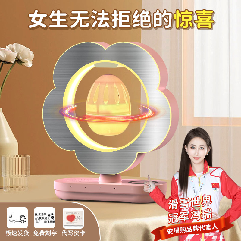 生日礼物结婚送女友生日送给女朋友女生送老婆实用的磁悬浮香薰