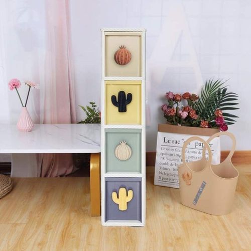 柜厨房缝隙收纳置物架柜子卫生间抽屉式储物柜夹缝缝夹缝超窄