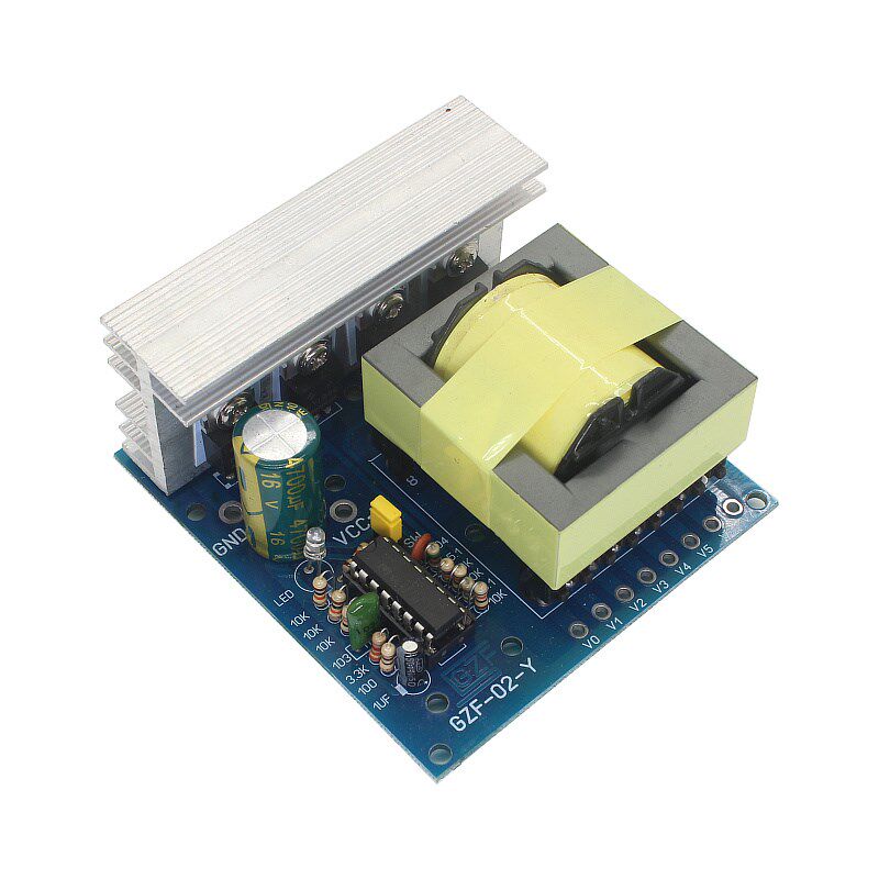500W直流12V转方波交流18V 220V 380V逆变器前级蓄电池升压器模块