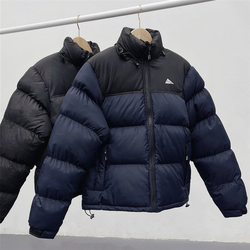 冬季加厚超厚蓬松潮流男女款超保暖立领潮流棉服棉袄短款面包服
