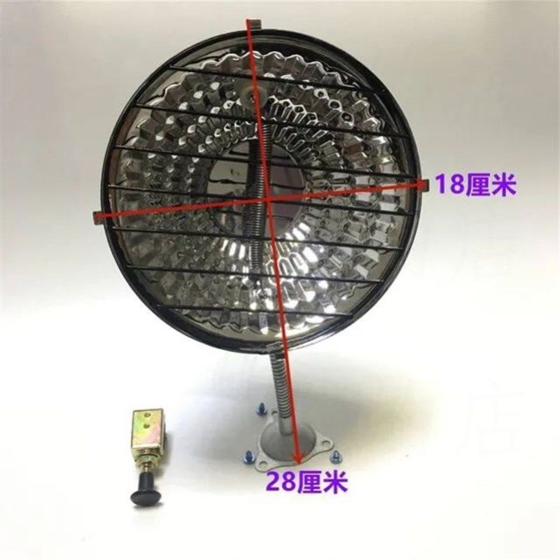 电动车用取暖器小太阳12v24v汽车车载暖风机Q加热电暖器货车除霜