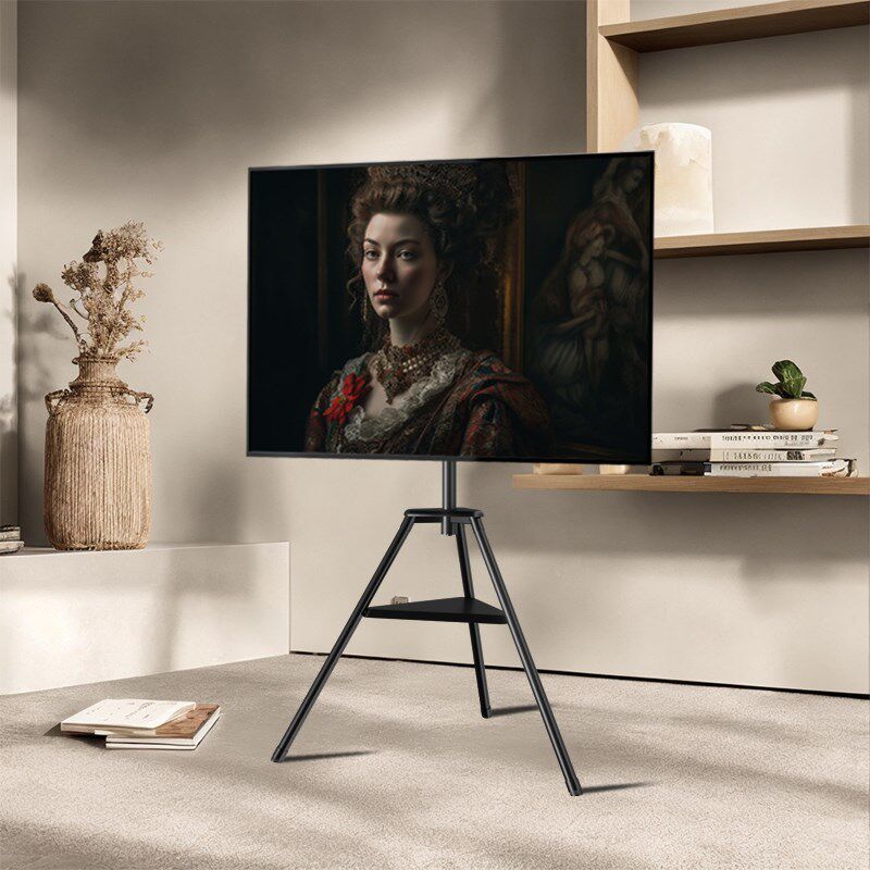 通用电视机支架可移动落地立式挂架展厅卧室简约三脚架X32-65寸