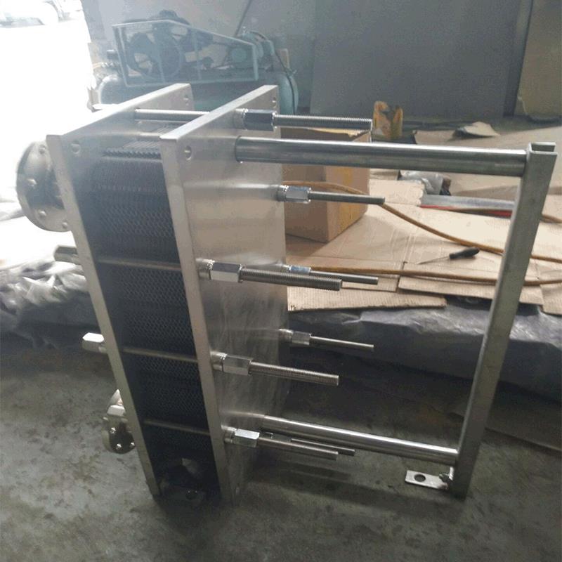 沃汁顿制造啤酒冷却器麦汁温麦牙降沃顿可拆麦芽汁冷却器智热能板