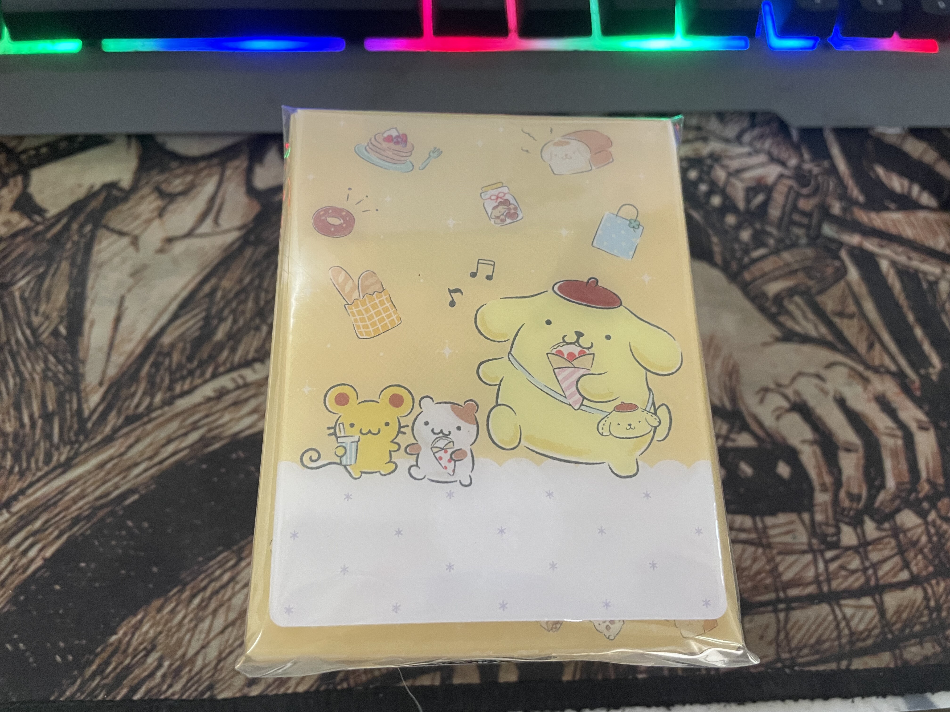 布丁狗三丽鸥卡盒 武士道hellokitty二次元周边卡牌收纳盒谷子ws