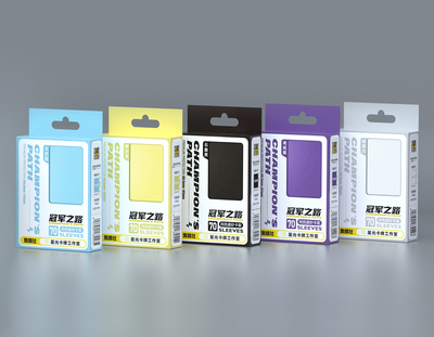 星光冠军之路纯色卡套 宝可梦数码宝贝ua符文战场牌套卡牌保护套