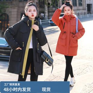 胖MM大码檰服2025年冬装新款宽松显瘦加戎帅气减龄遮肉派克檰衣女