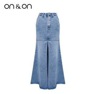 小众设计感时尚 新款 百搭显瘦牛仔鱼尾裙 安乃安2025秋季 ON＆ON