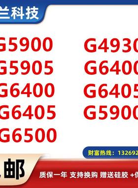 G5900T G5900 G6400 G6405 4930 G5905 G6400T CPU 散片