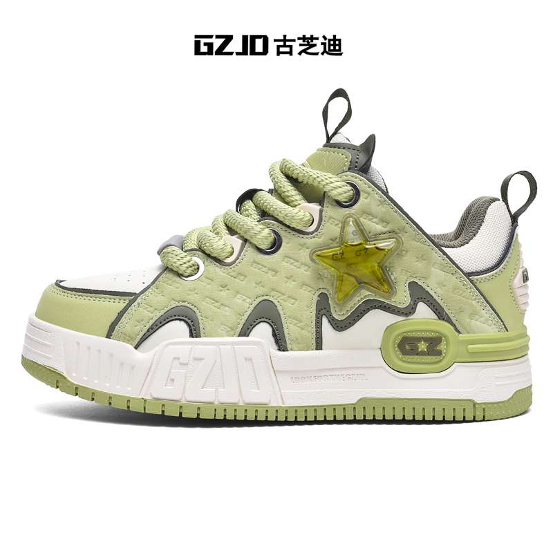 GZJD/古芝迪原创情侣板鞋男女同款2025春季新款时尚休闲运动潮鞋