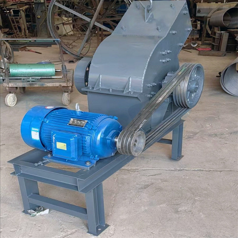 现货柴油版小型移动石灰石锤破制砂机 水泥块路面装修垃圾粉碎机,机械设备,破碎机,淘宝优惠券,粉丝福利购,淘宝优惠卷