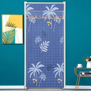 防寒棉门帘家用挡风隔断帘秋冬防风保温挂帘冬季 保暖门帘卧室