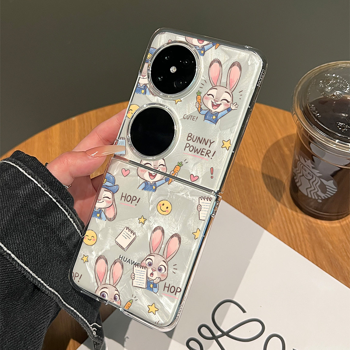 适用华为pocket2疯狂动物城手机壳新款p60pocket高级感小众折叠屏保护套p50pocket全包防摔pocket s透明外壳,3C数码配件,手机保护套/壳,淘宝优惠券,粉丝福利购,淘宝优惠卷