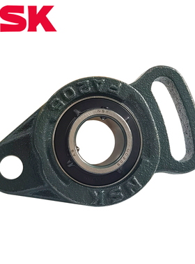 日本NSK进口可调菱形座外球面FA轴承UCFA202 203 204 205 206J D1