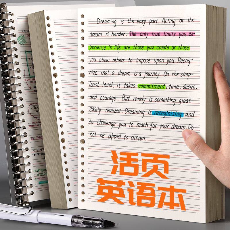 活页本可拆卸笔记本b5英