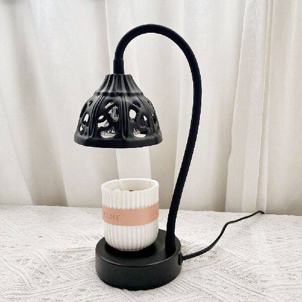 极速Hollow Out Candle Melting TaBble Lamp Retro Fashion Elec