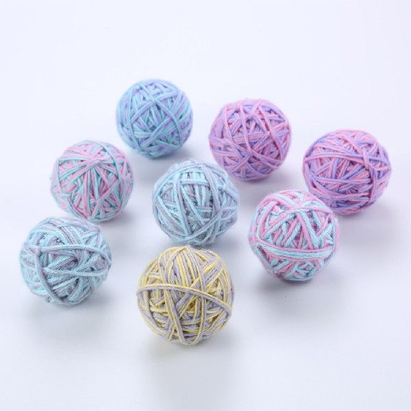 极速1Pcs Wool Grinmding Claw Chase Ball Funny Interactive Ca